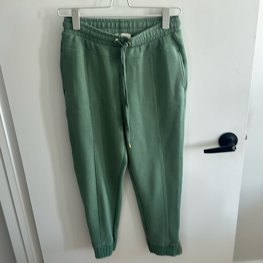 Anthropologie Green Joggers